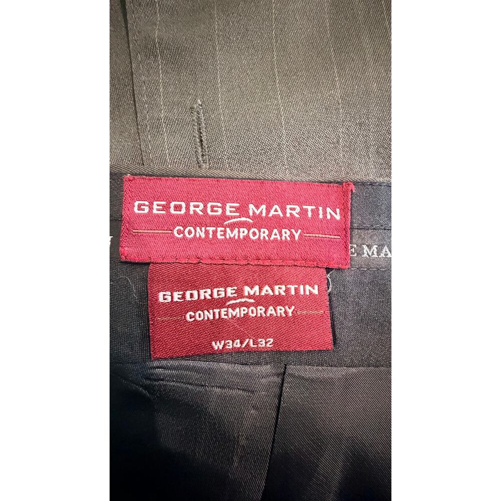George Martin Contemporary Pants and Shirt Set Mens 34X32 and 2XL Shirt - Picture 4 of 4